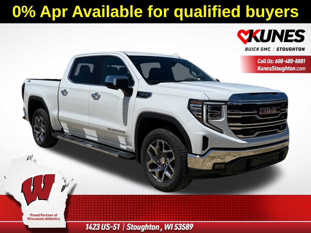Summit White 2026 GMC Sierra 1500 Pickup Truck Four-Wheel Drive Automatic