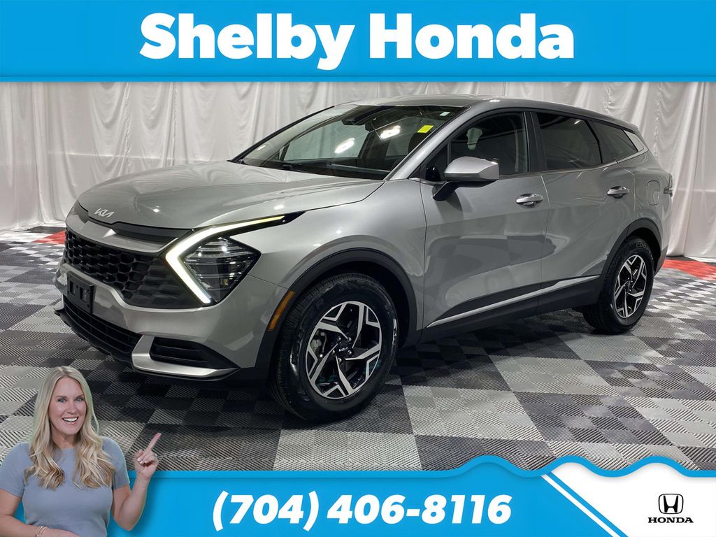 Steel Gray 2024 Kia Sportage LX FWD SUV / Crossover Front-Wheel Drive 8-Speed Automatic