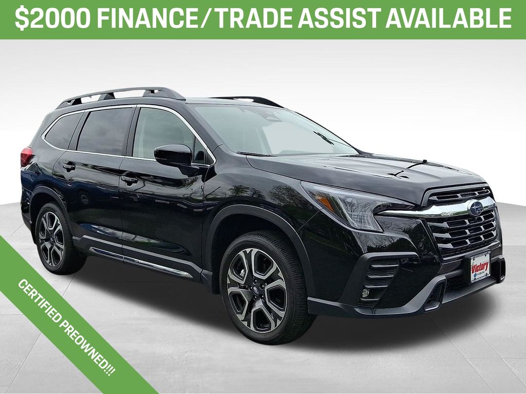 Crystal Black Silica 2025 Subaru Ascent SUV / Crossover All-Wheel Drive Continuously Variable Transmission