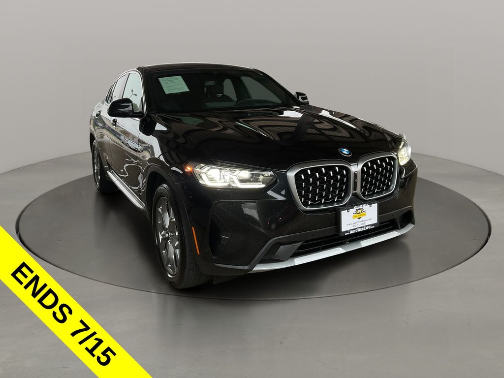 Black Sapphire Metallic 2024 BMW X4 SUV / Crossover All-Wheel Drive 8-Speed Automatic