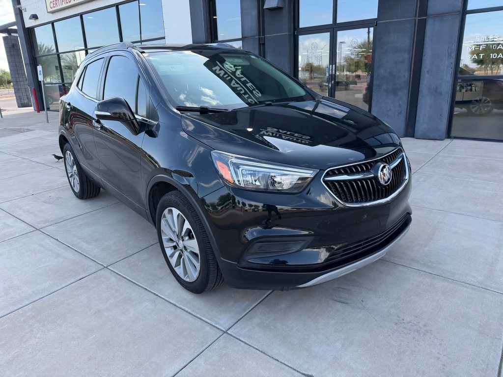 Black (Ebony Twilight Metallic) 2018 Buick Encore SUV / Crossover Front-Wheel Drive 6-Speed Automatic Overdrive