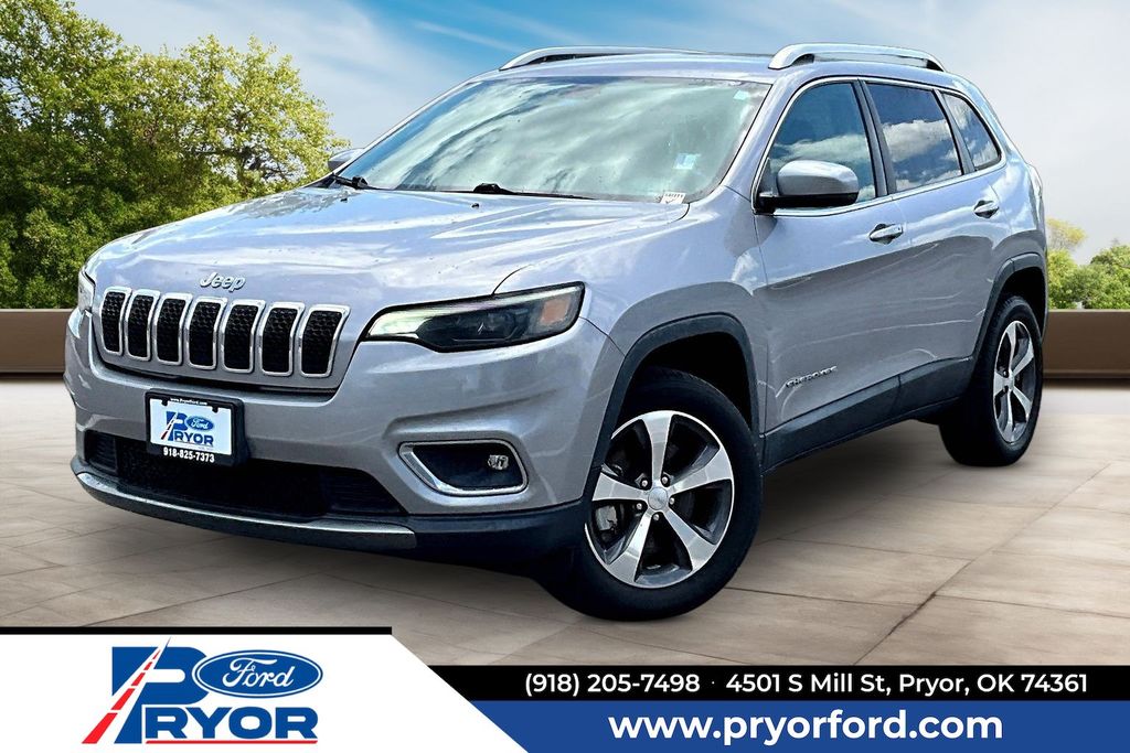 Billet Silver Metallic Clearcoat 2020 Jeep Cherokee SUV / Crossover Four-Wheel Drive 9-Speed Automatic
