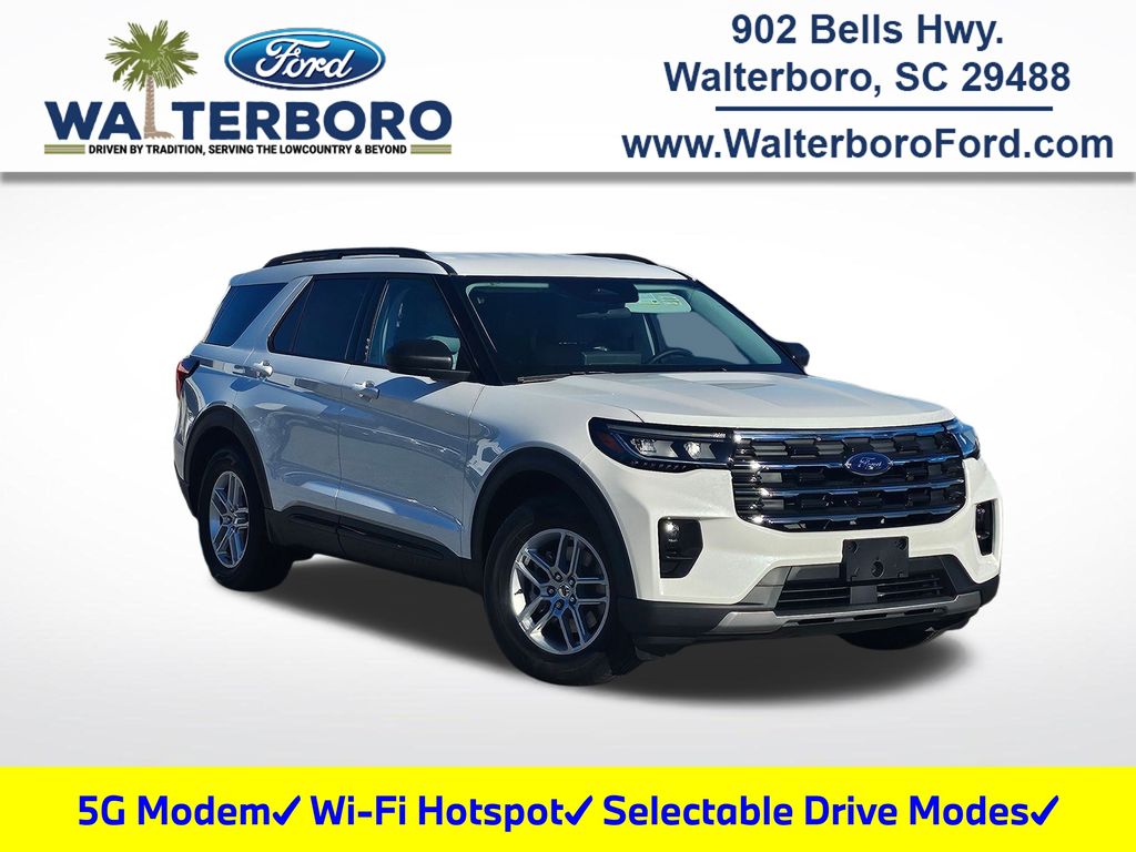 2026 Ford Explorer Active White at Walterboro Ford