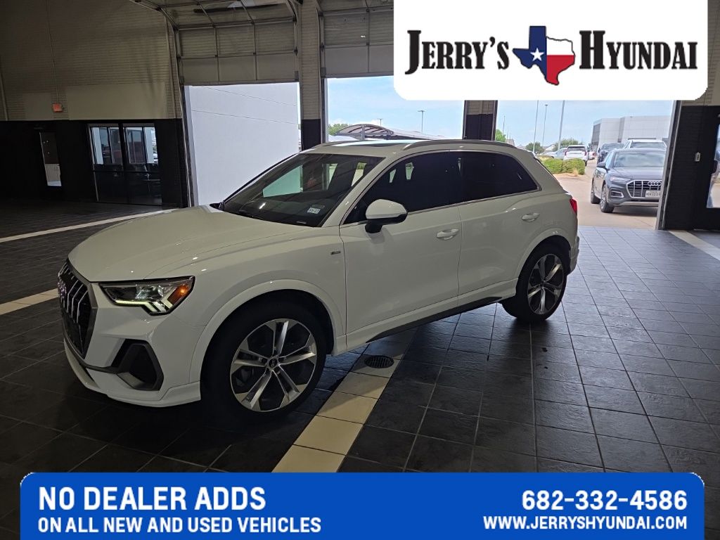 Ibis White 2021 Audi Q3 SUV / Crossover All-Wheel Drive 8-Speed Automatic