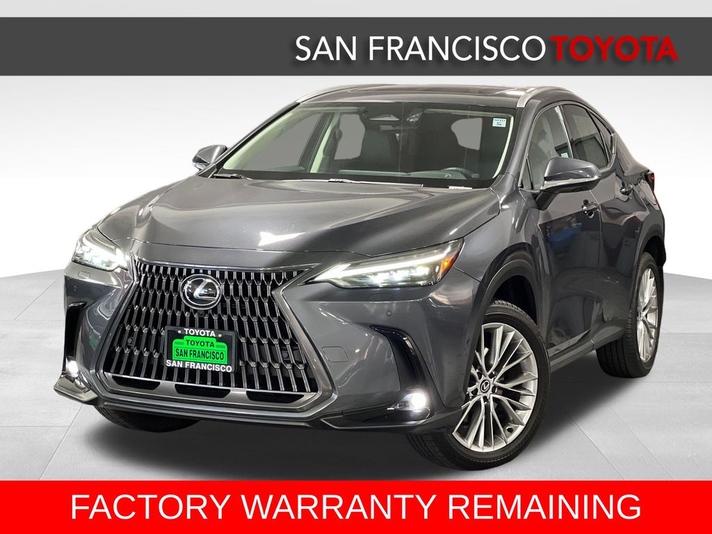 Cloudburst Gray 2025 Lexus NX Hybrid 350h Luxury AWD SUV / Crossover All-Wheel Drive Continuously Variable Transmission