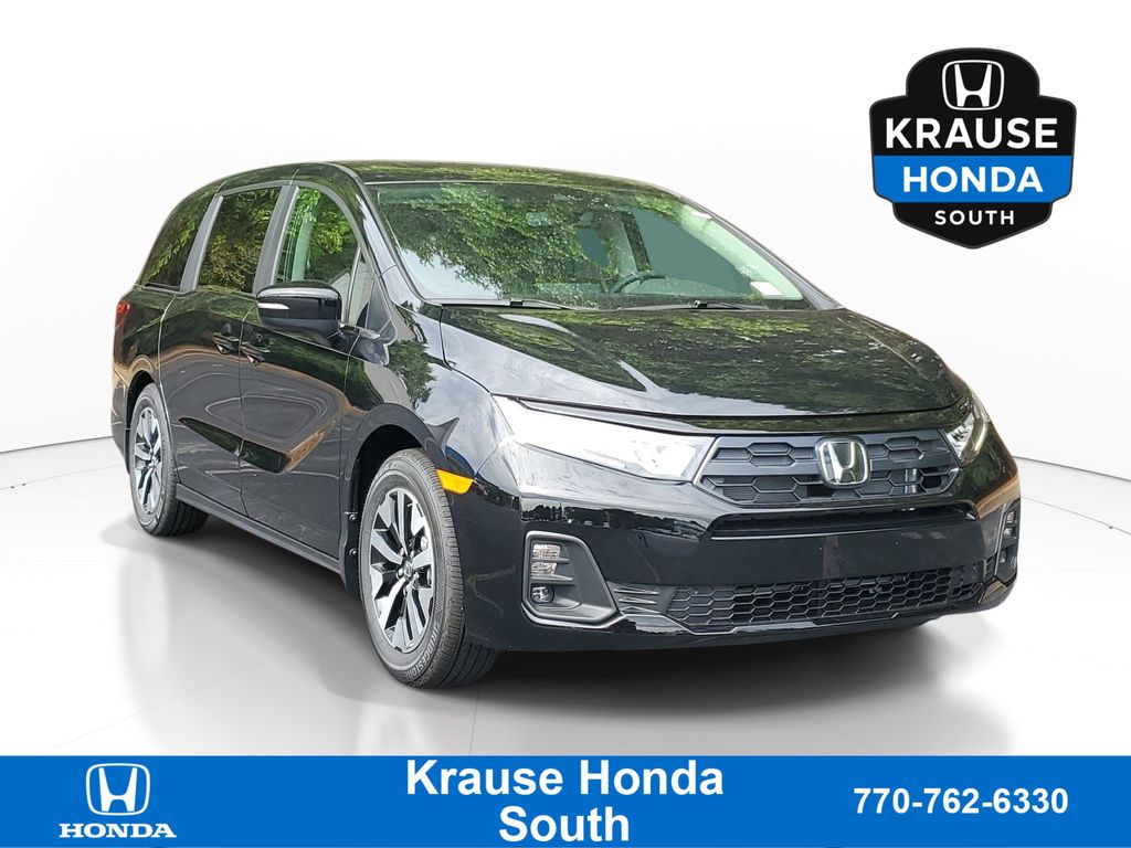 Crystal Black Pearl 2026 Honda Odyssey Minivan Front-Wheel Drive Automatic