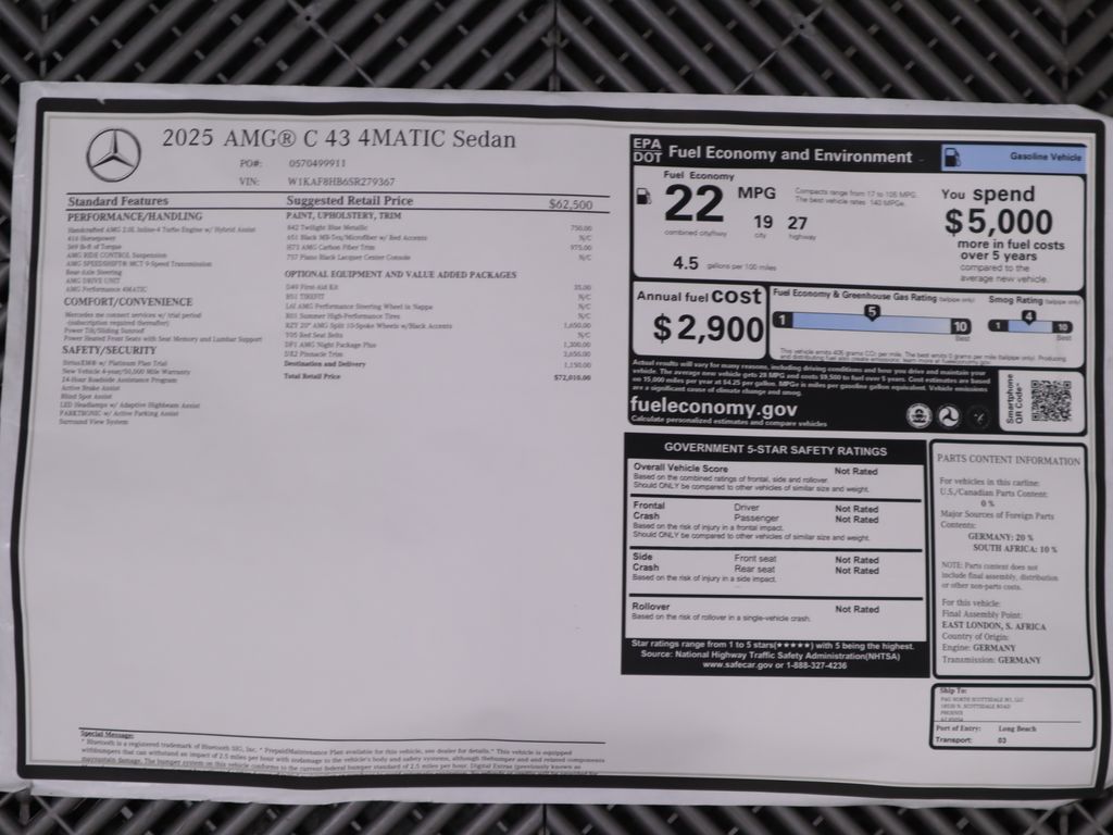 Thumbnail: 2025 Mercedes-Benz C-Class - 9