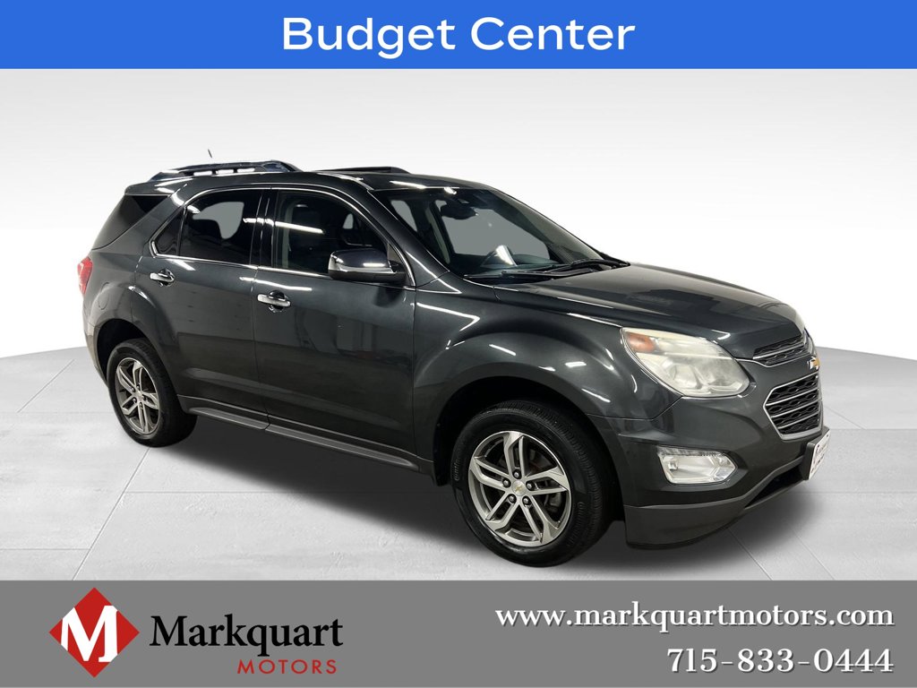Nightfall Gray Metallic 2017 Chevrolet Equinox SUV / Crossover Front-Wheel Drive 6-Speed Automatic Overdrive