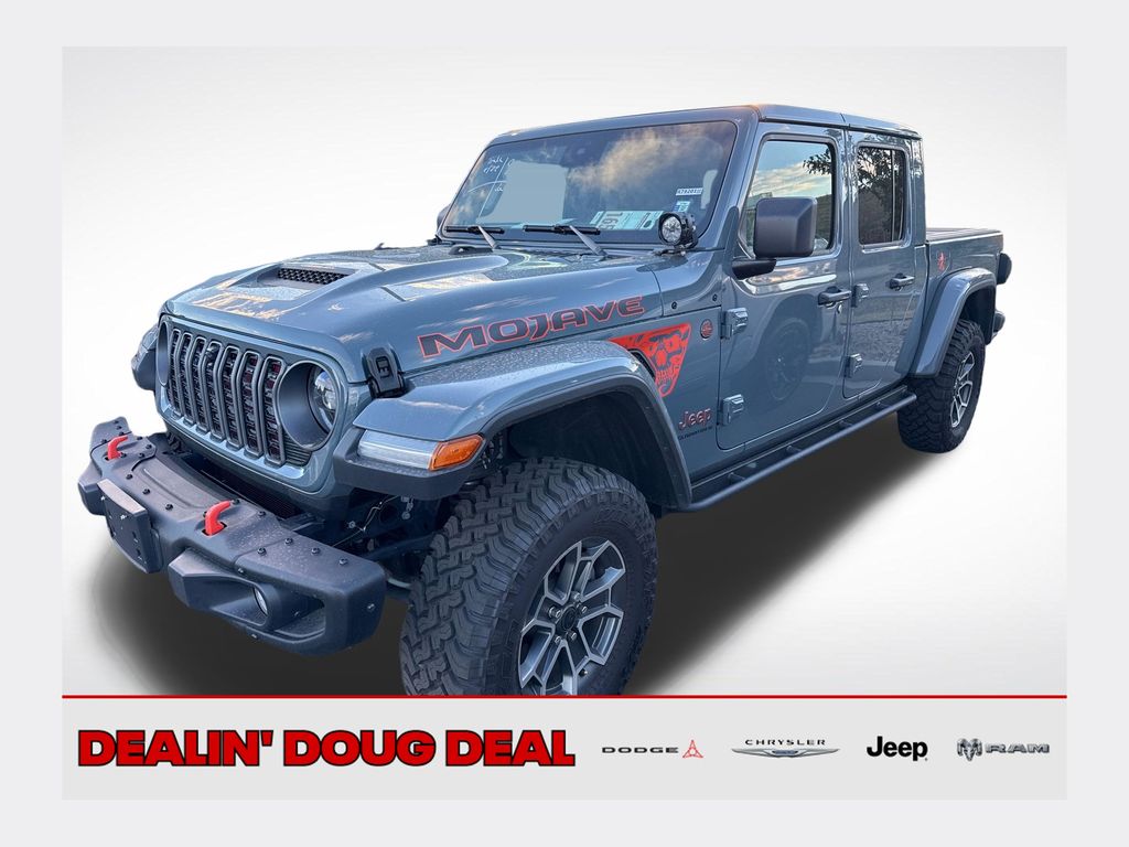 Anvil Clearcoat 2025 Jeep Gladiator Pickup Truck Four-Wheel Drive 8-Speed Automatic