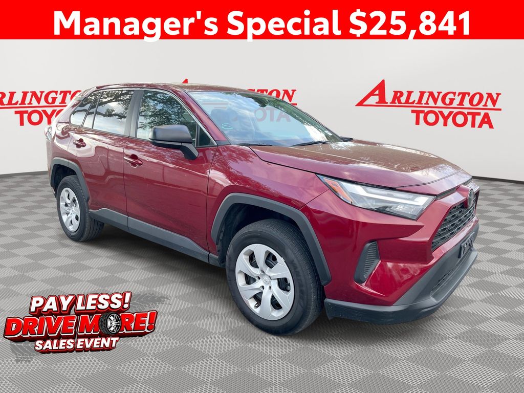 Red (Ruby Flare Pearl) 2024 Toyota RAV4 SUV / Crossover All-Wheel Drive 8-Speed Automatic