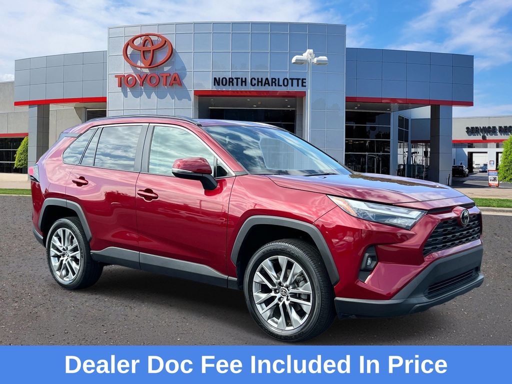 Red (Ruby Flare Pearl) 2022 Toyota RAV4 SUV / Crossover Front-Wheel Drive 8-Speed Automatic