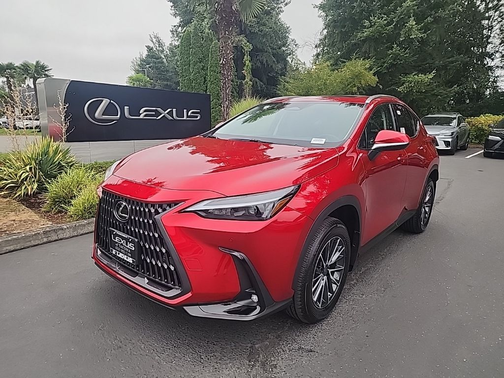 Radiant Red 2026 Lexus NX Hybrid SUV / Crossover All-Wheel Drive Continuously Variable Transmission