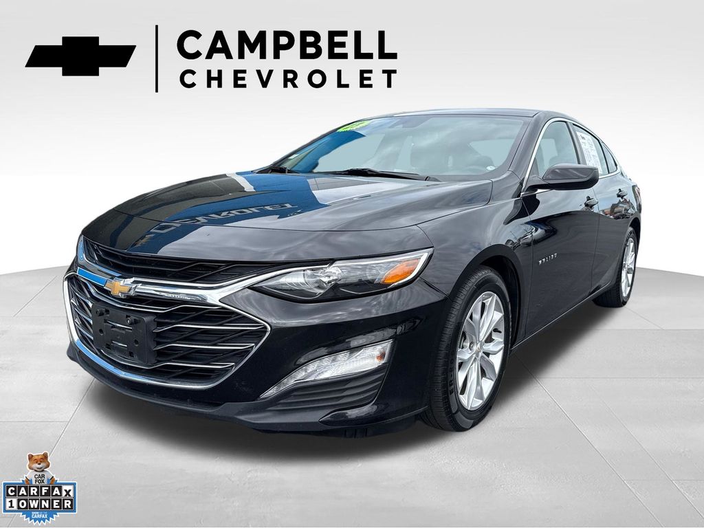 Black Metallic 2023 Chevrolet Malibu LT with 1LT FWD Sedan Front-Wheel Drive Continuously Variable Transmission
