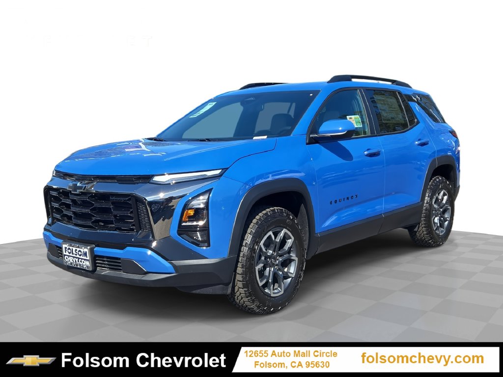 Reef Blue Metallic 2026 Chevrolet Equinox SUV / Crossover Four-Wheel Drive 8-Speed Automatic