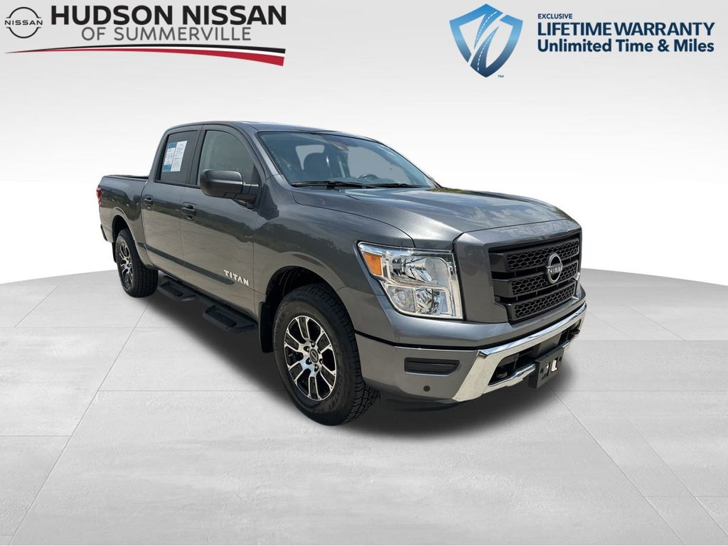 2023 Gun Metallic Nissan Titan SV Truck