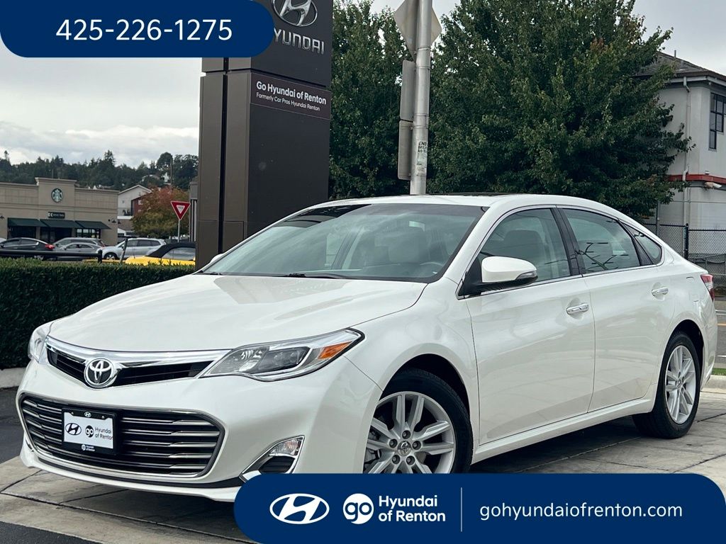 White (Blizzard Pearl) 2014 Toyota Avalon Sedan Front-Wheel Drive 6-Speed Automatic