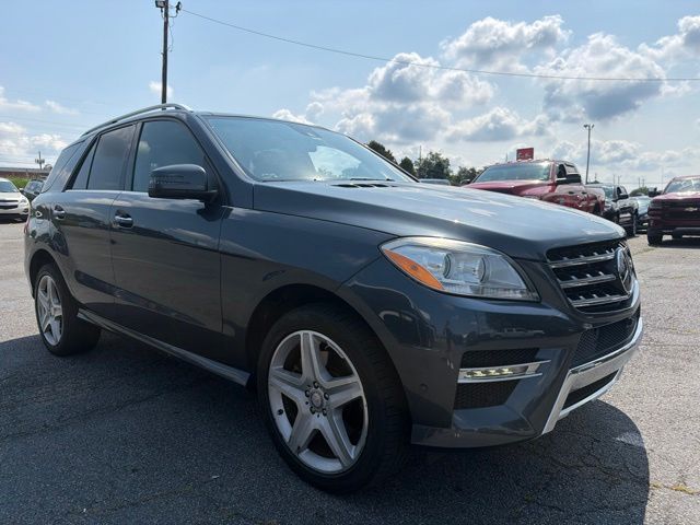 Gray 2015 Mercedes-Benz M-Class SUV / Crossover All-Wheel Drive 7-Speed Automatic