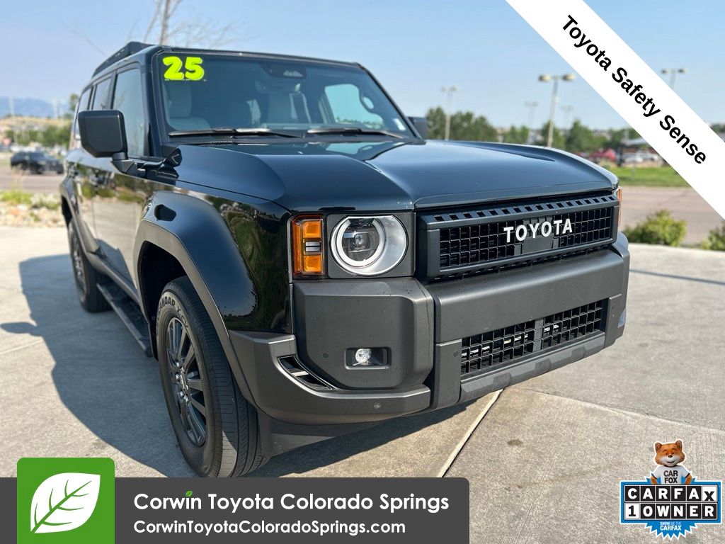 Black 2025 Toyota Land Cruiser SUV / Crossover Four-Wheel Drive 8-Speed Automatic
