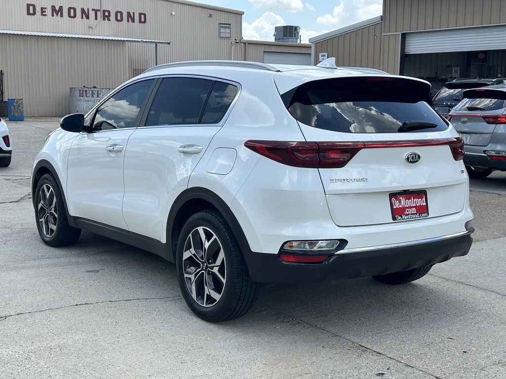 2021 Kia Sportage EX White at DeMontrond Automotive Group