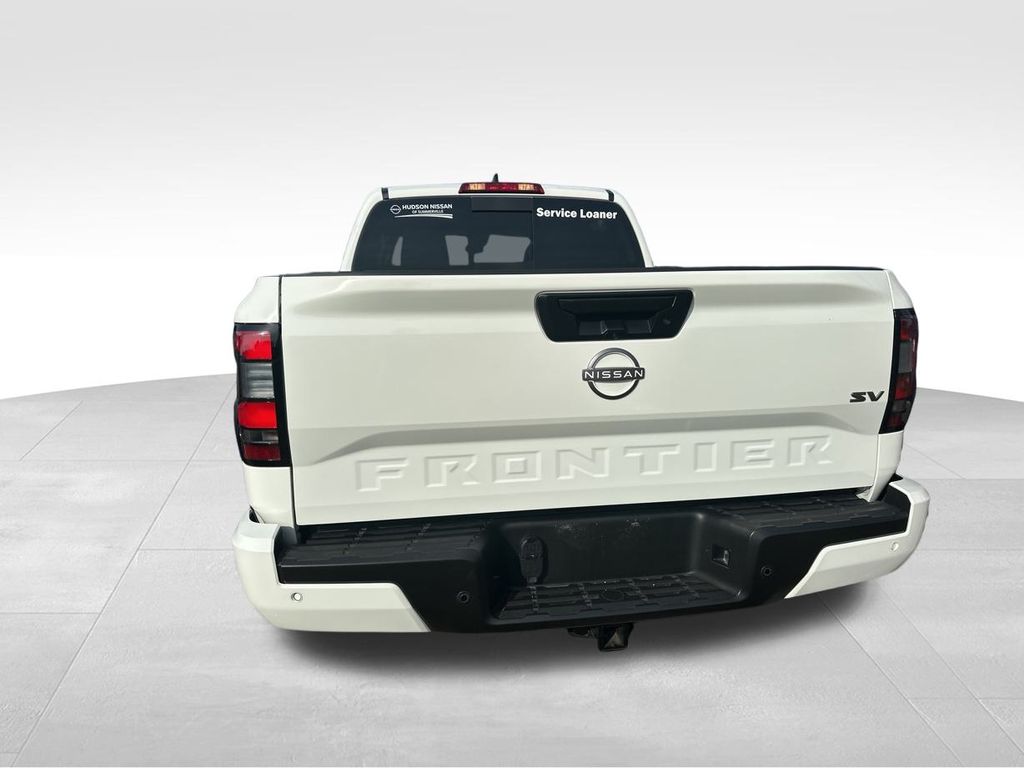 2024 Glacier White Nissan Frontier SV RWD Truck
