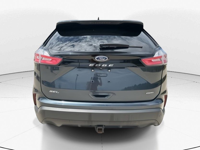 2022 Stone Blue Metallic Ford Edge SEL AWD SUV