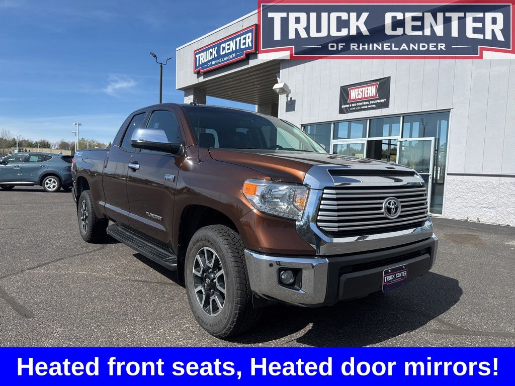 Sunset Bronze 2016 Toyota Tundra Pickup Truck Four-Wheel Drive 6-Speed Automatic Overdrive