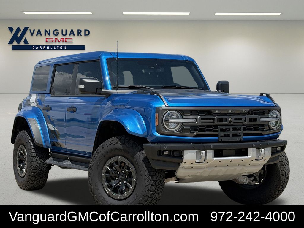 Velocity Blue Metallic 2025 Ford Bronco Raptor SUV / Crossover Four-Wheel Drive Automatic