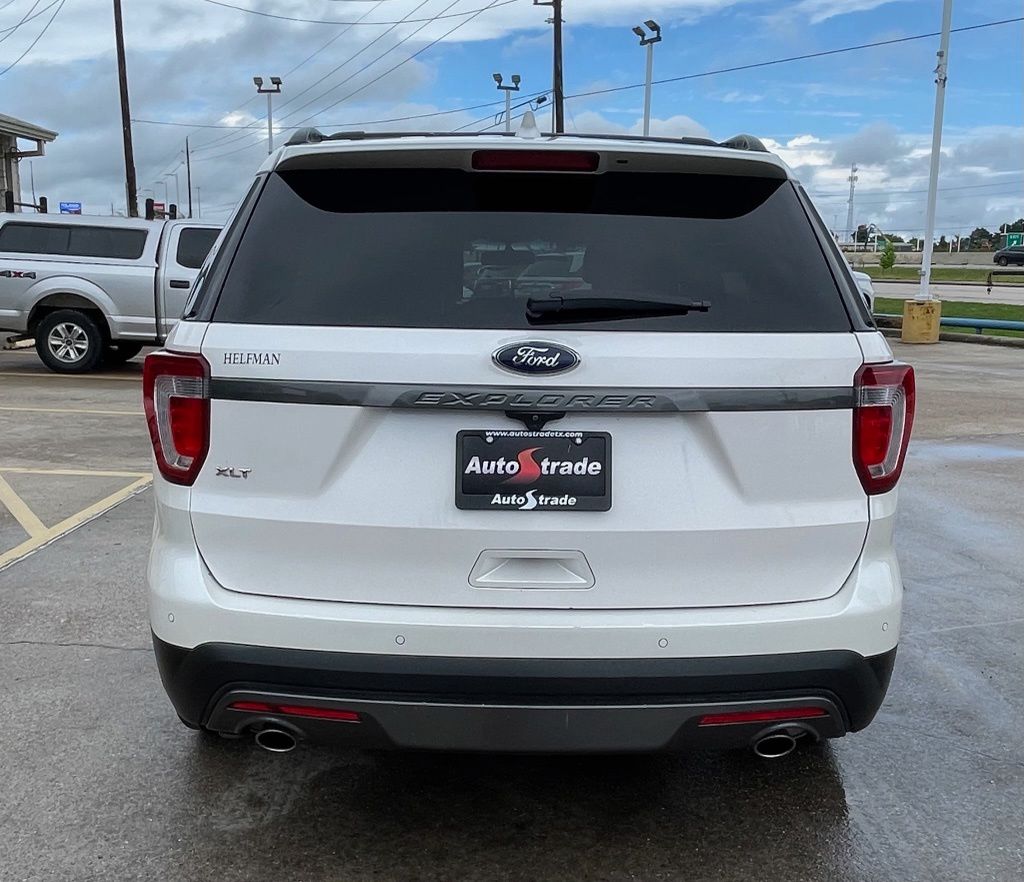 2017 Ford Explorer XLT White at Cook Ford