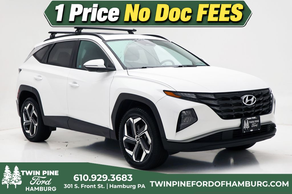 Serenity White Pearl 2023 Hyundai Tucson SUV / Crossover All-Wheel Drive Automatic