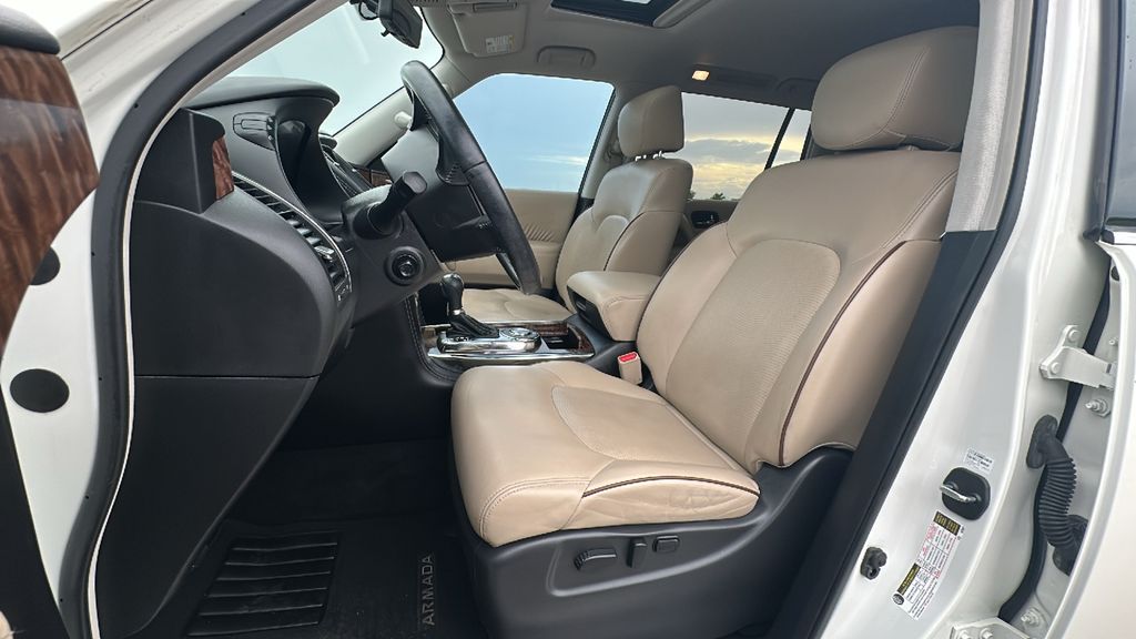 2020 Nissan Armada Platinum White at Cook Ford