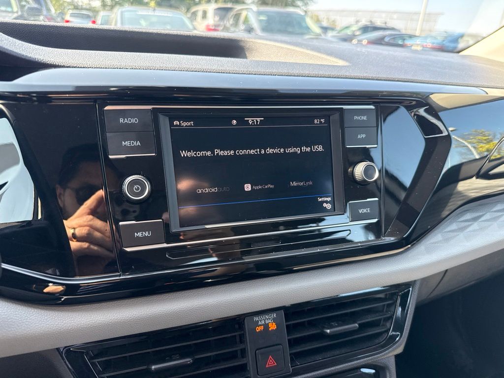 2023 Volkswagen Taos 1.5T S White at Auto Express Mitsubishi