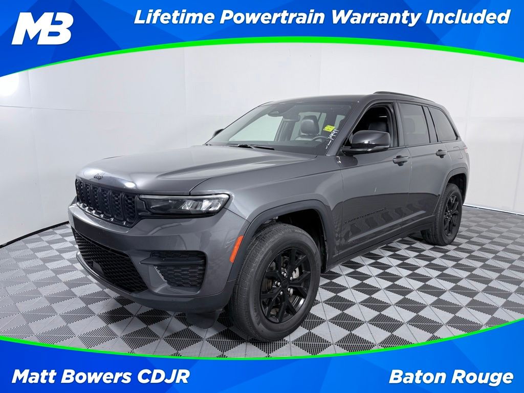 Baltic Gray Metallic Clearcoat 2024 Jeep Grand Cherokee SUV / Crossover Four-Wheel Drive 8-Speed Automatic