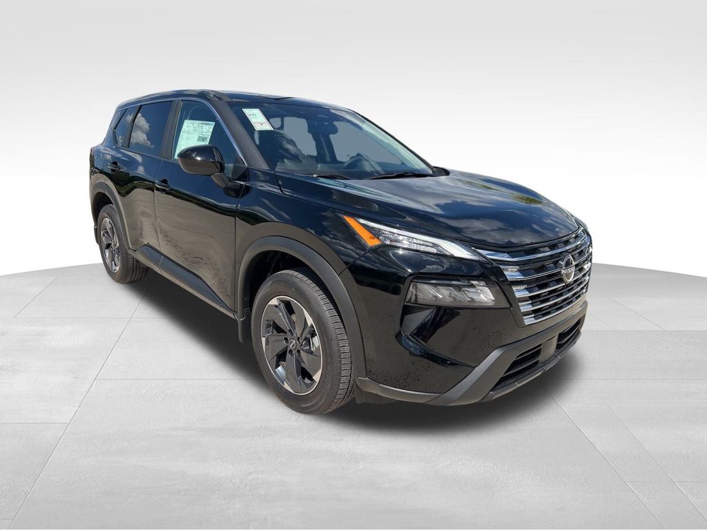 2025 Super Black Nissan Rogue SV FWD SUV