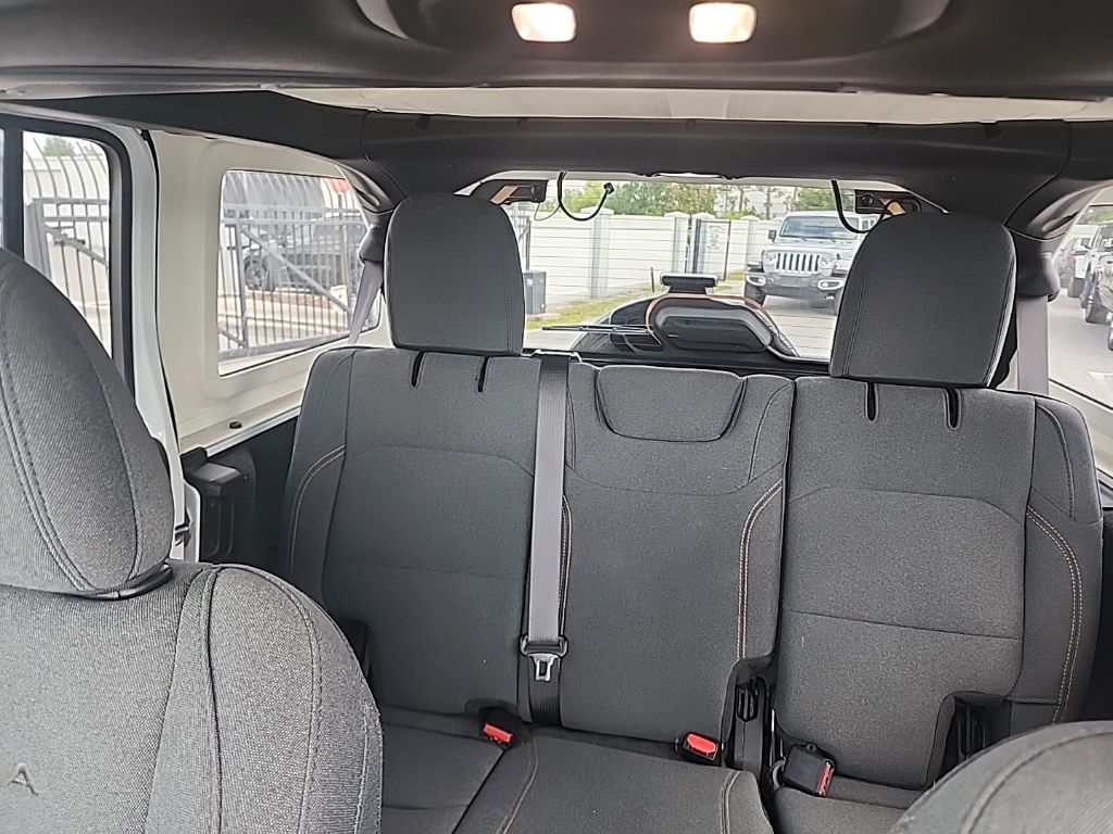 2024 White Jeep Wrangler Sahara 4X4 SUV