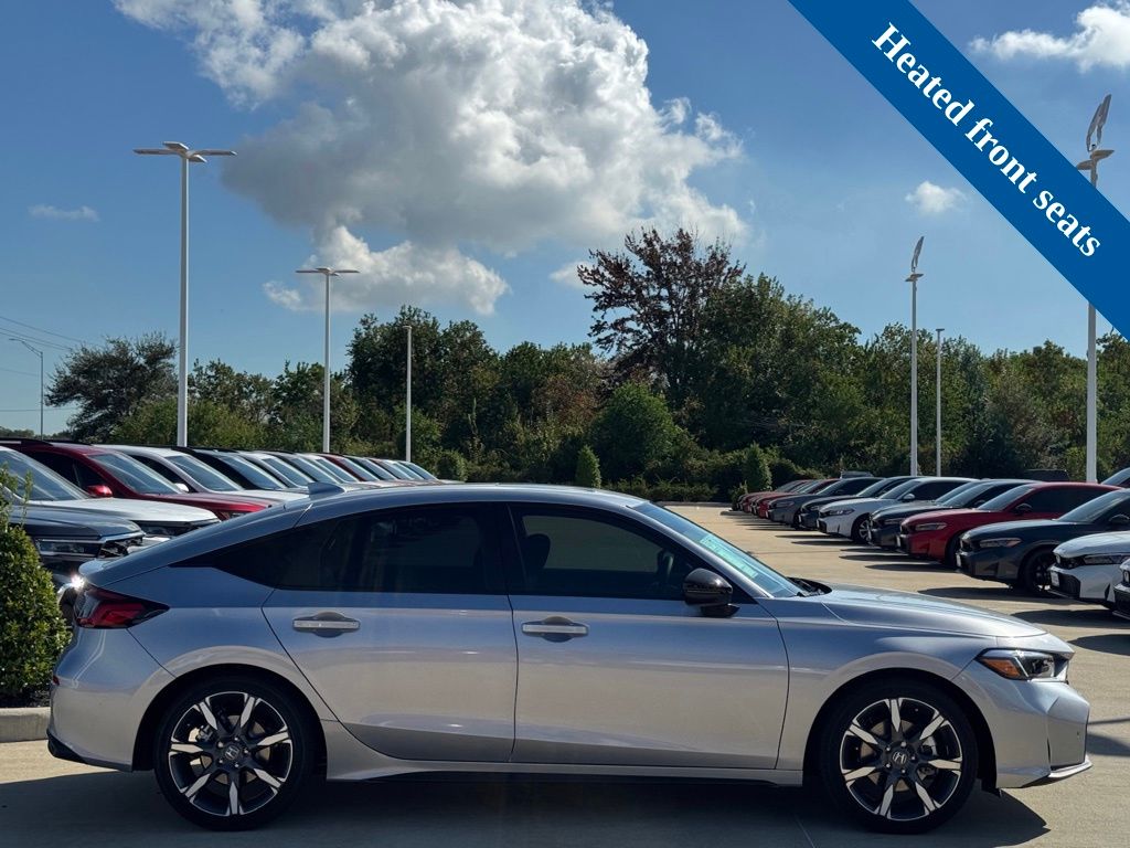 2026 Honda Civic Hybrid Sport Touring Silver at Community Honda