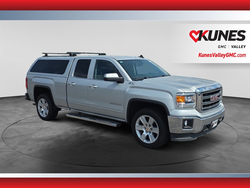 Quicksilver Metallic 2015 GMC Sierra 1500 Pickup Truck Four-Wheel Drive 6-Speed Automatic Overdrive