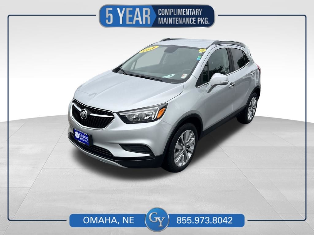 Quicksilver Metallic 2018 Buick Encore SUV / Crossover All-Wheel Drive 6-Speed Automatic Overdrive