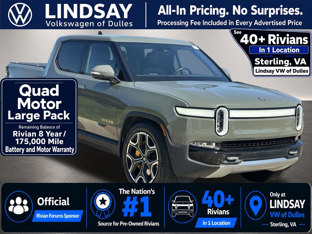 2022 Rivian R1T Launch Edition Crew Cab AWD