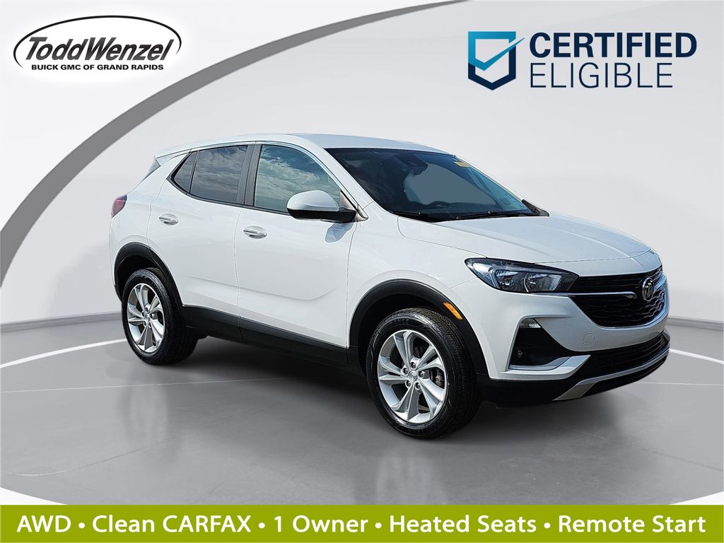 Summit White 2023 Buick Encore GX Preferred AWD SUV / Crossover All-Wheel Drive 9-Speed Automatic
