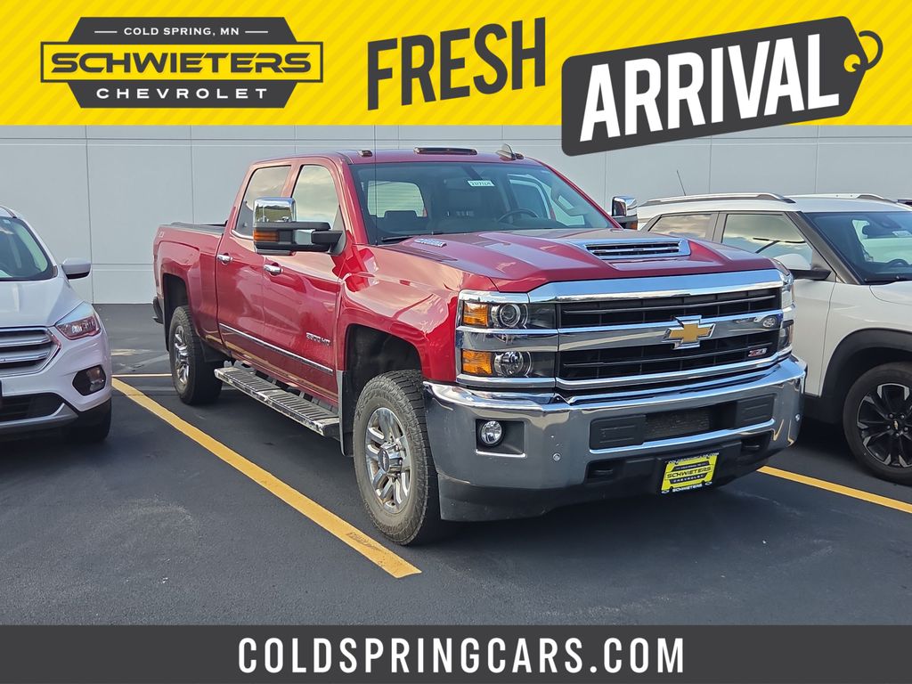Cajun Red Tintcoat 2018 Chevrolet Silverado 3500HD Pickup Truck Four-Wheel Drive 6-Speed Automatic