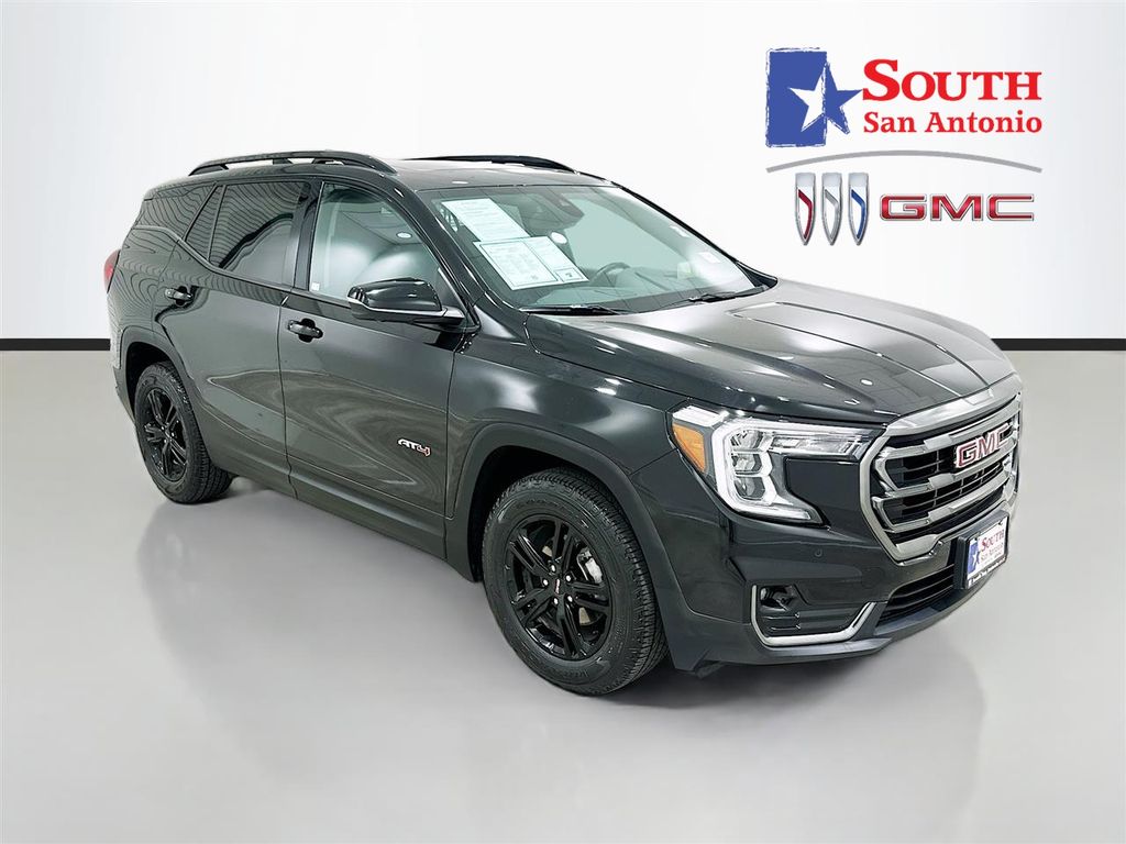 Black (Ebony Twilight Metallic) 2024 GMC Terrain AT4 AWD SUV / Crossover All-Wheel Drive 9-Speed Automatic