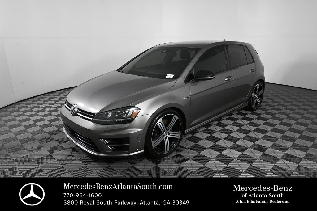 Gray Metallic 2016 Volkswagen Golf R 4-Door with DCC and Navigation Hatchback All-Wheel Drive 6-Speed Dual Clutch