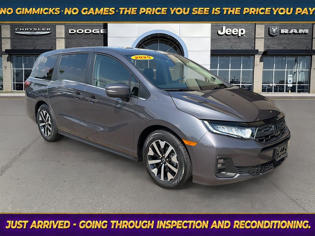 Gray (Modern Steel Metallic) 2025 Honda Odyssey Minivan Front-Wheel Drive Automatic