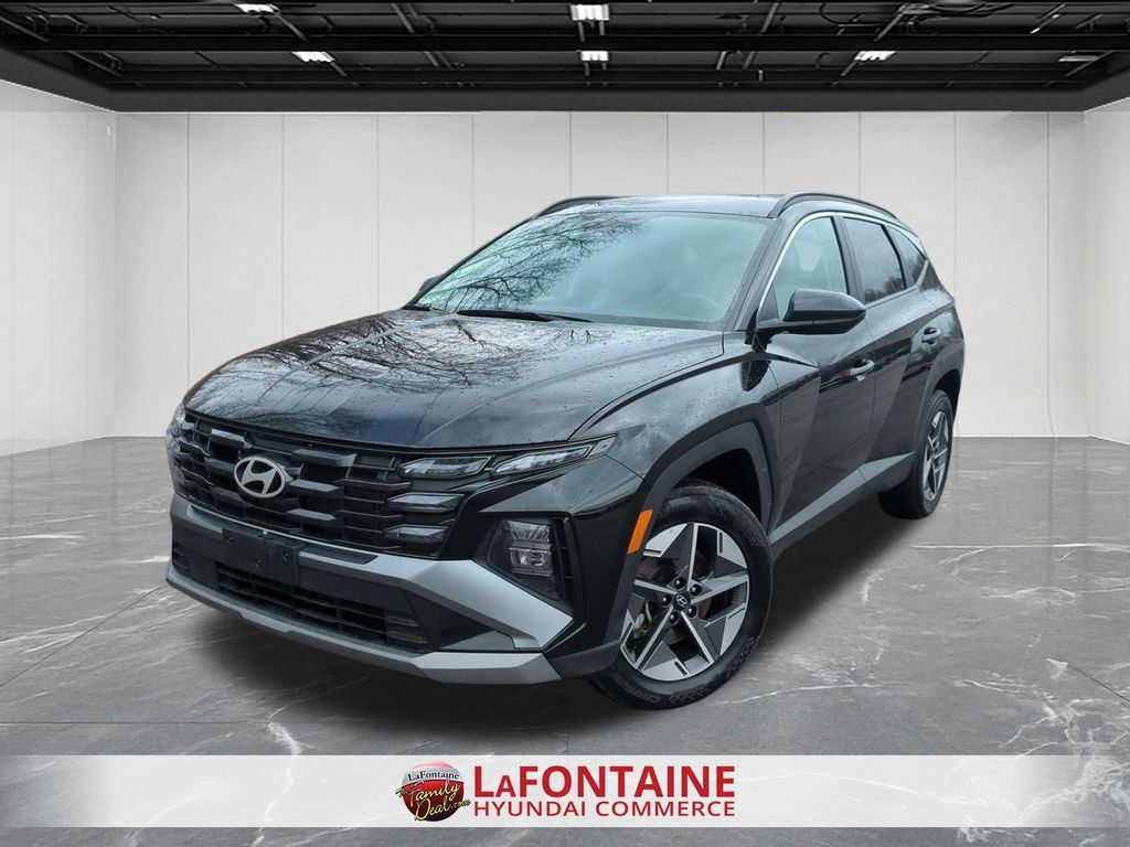 Phantom Black 2025 Hyundai Tucson SEL AWD SUV / Crossover All-Wheel Drive 8-Speed Automatic