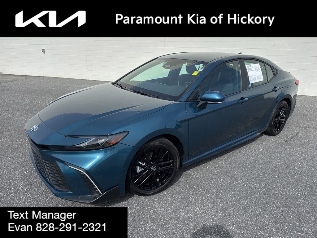 Ocean 2025 Toyota Camry SE FWD Sedan Front-Wheel Drive Continuously Variable Transmission