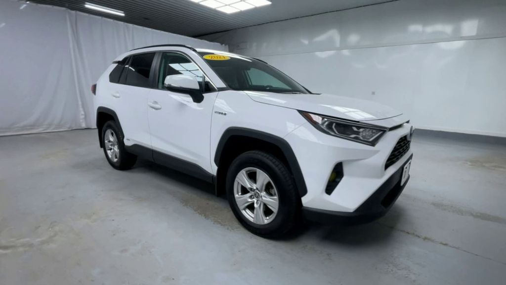 Certified 2021 Toyota RAV4 XLE with VIN 4T3RWRFV8MU025288 for sale in Swanzey, NH