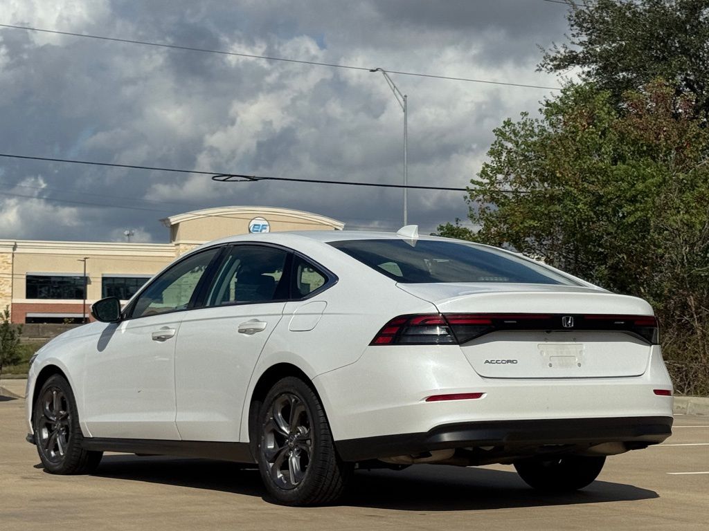 2023 Honda Accord EX White at Mac Haik CDJR North Houston