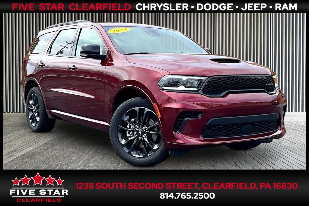 Octane Red Pearlcoat 2024 Dodge Durango GT Plus AWD SUV / Crossover All-Wheel Drive 8-Speed Automatic