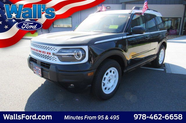 Shadow Black 2025 Ford Bronco Sport SUV / Crossover All-Wheel Drive 8-Speed Automatic