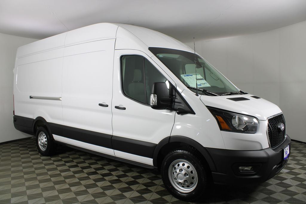 Oxford White 2026 Ford Transit Cargo Van All-Wheel Drive 